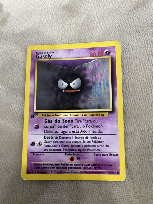 Vendo cartas pokemon (primeira ediçao)