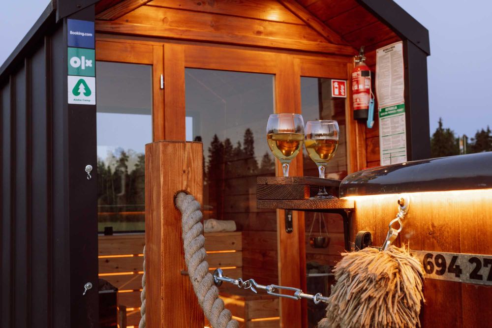 Mobilna Sauna Jacuzzi