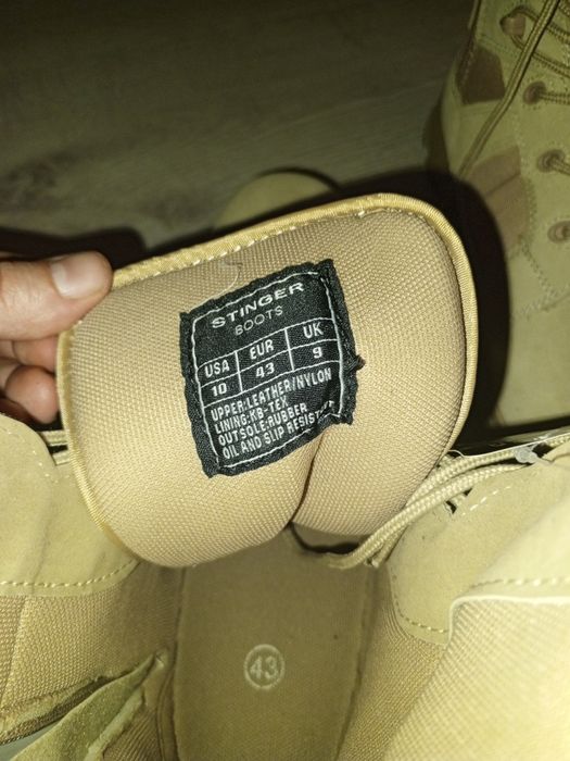 Тактичні черевики Texar Stinger boots