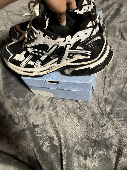 Off-White Odsy-1000 Black White, Runner 44 размере