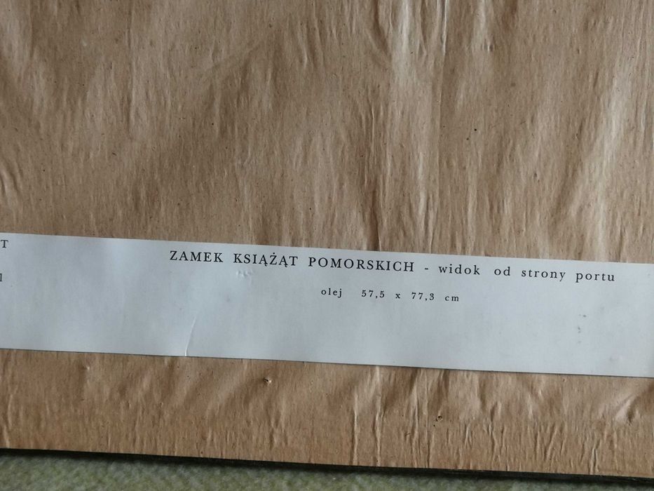 Obraz - Widok Szczecina z Łasztowni  (A. L. Most) | W Ramie 54x43 cm