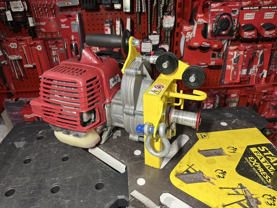 DVA WINCH VA600 Лебідка Бензинова  лебідка переносна   тросова барабанна