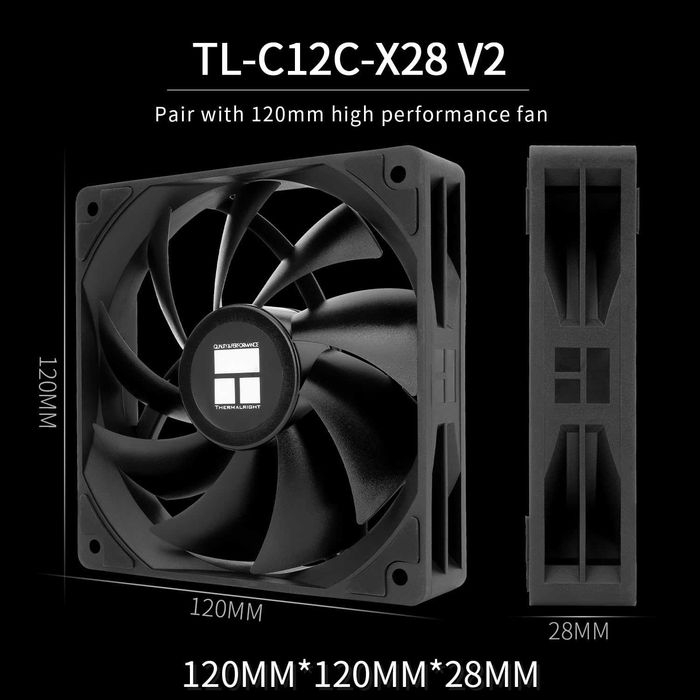 Chłodzenie procesora CPU Thermalright Peerless Assassin 120 Digital Black