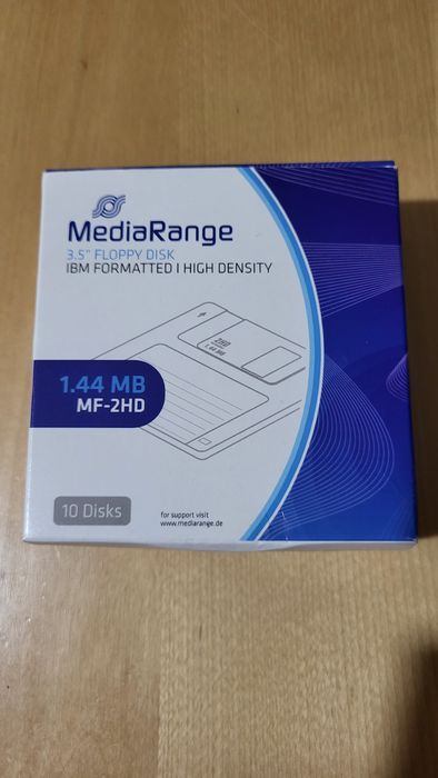 Caixa de Diskettes Virgens - Novas