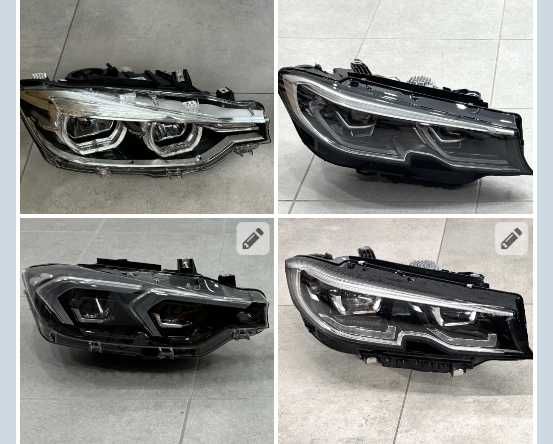Фары FULL LED BMW 3 F30 G20 Laser Adaptive фари БМВ оптика Ф30 Г20