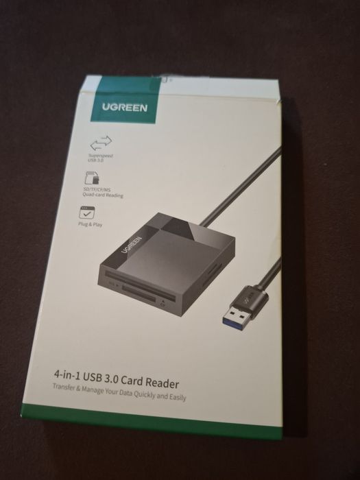 UGREEN Czytnik kart USB C Czytnik kart SD/Micro SD Czytnik kart pamięc