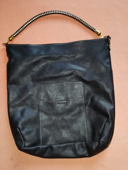 Mango torebka skóra eko Wys.39 cm Szer 39 cm