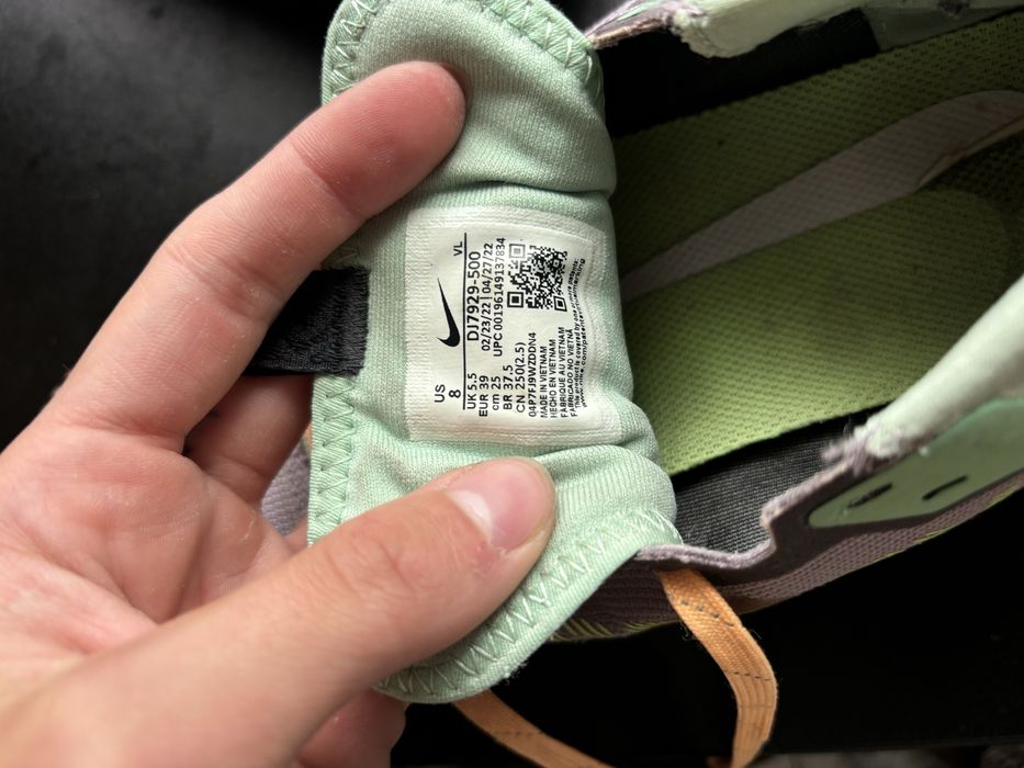 Кросівки nike react pegasus trail 4 gore tex, розмір 39