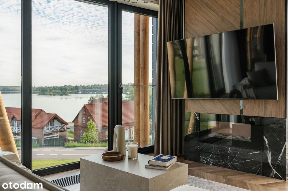 Apartament 65 m² z widokiem na jezioro - Pratum Resort, Mikołajki