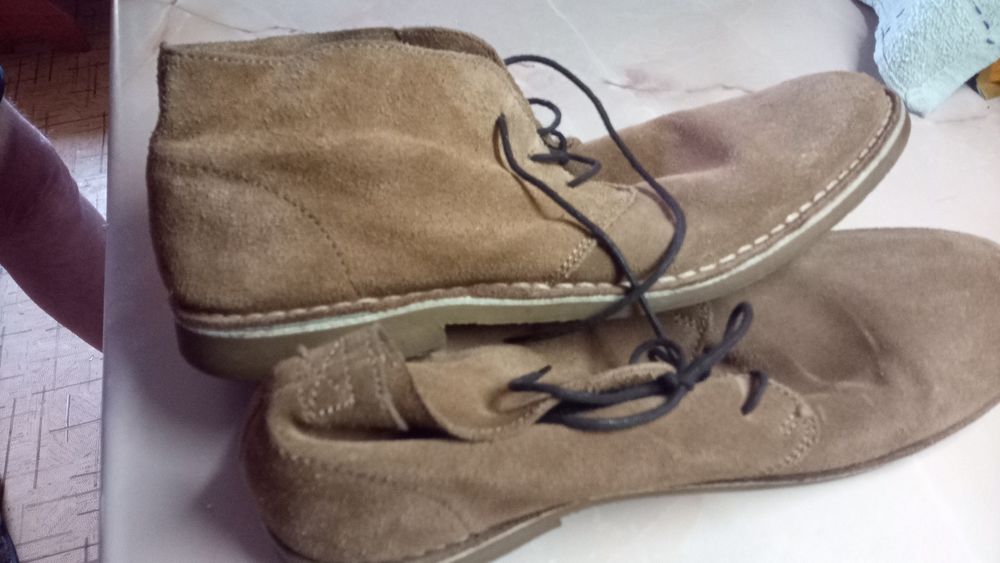 Продам туфли натуральный замш