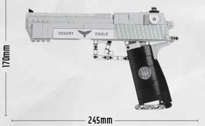 Конструктор Оружие XB-24004 Пистолет Desert Eagle Пустынный орёл лего ...