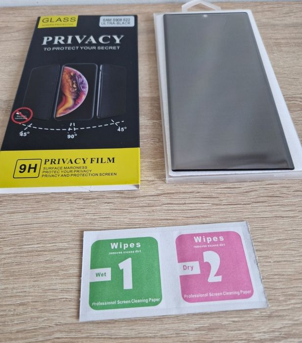 Hartowane szkło Privacy Glass do SAMSUNG GALAXY S22 ULTRA