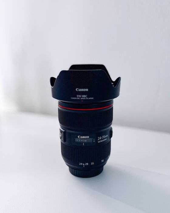 Objetiva CANON EF24-70 2.81 li
USM