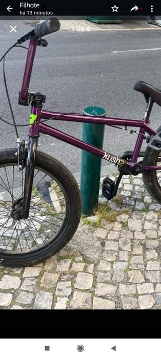 Bicicleta BMX, pouco uso