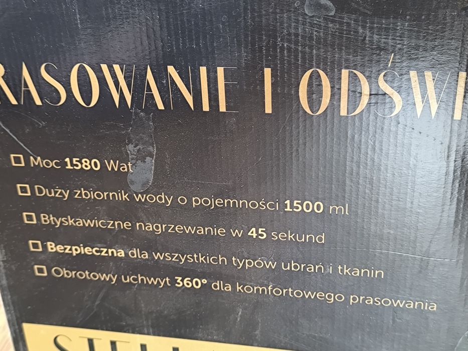 Stella parownica do odzieży