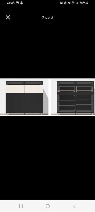 Movel entrada com gavetas