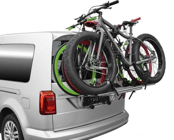 Bagażnik rowerowy platforma uchwyt na tylną klapę 3 rower VW Caddy Bus