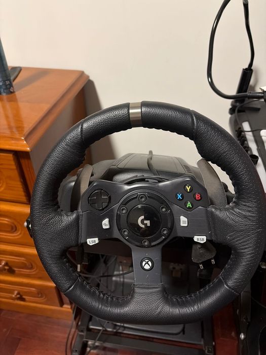 Logitech G920 + Caixa de Velocidades + Suporte Cockpit