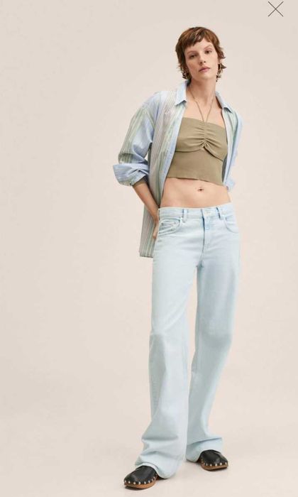 Джинси Mango wideleg (на XS S )
