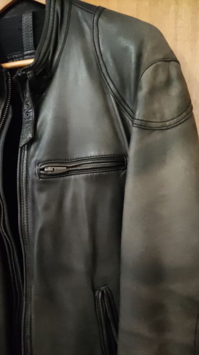 Casaca de cabedal Massimo Dutti