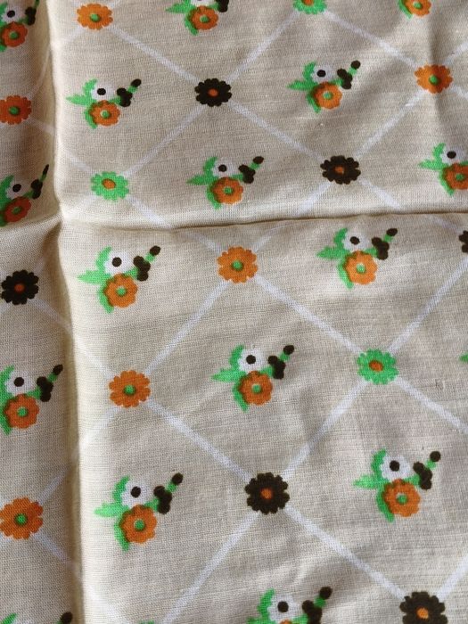 Stara apaszka chustka z okresu PRL ⁷⁷