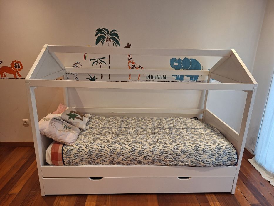 Cama Casinha Branca El Corte Inglés