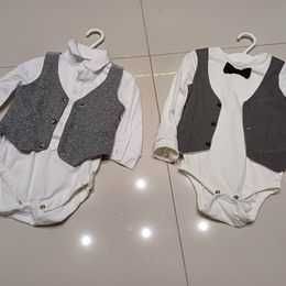 BODY eleganckie dla chłopca 2 szt PROMOCJA