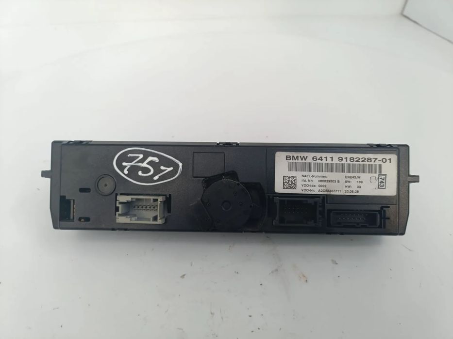 Comando chauffage / sofagem BMW 1 (E87)