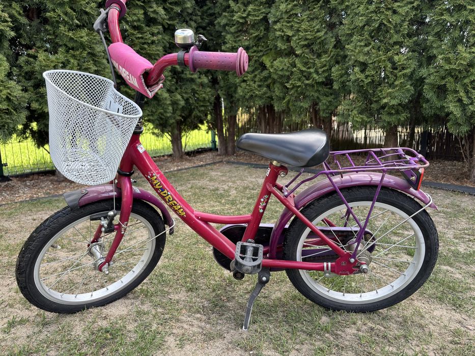 Rower dziewczecy kola 16