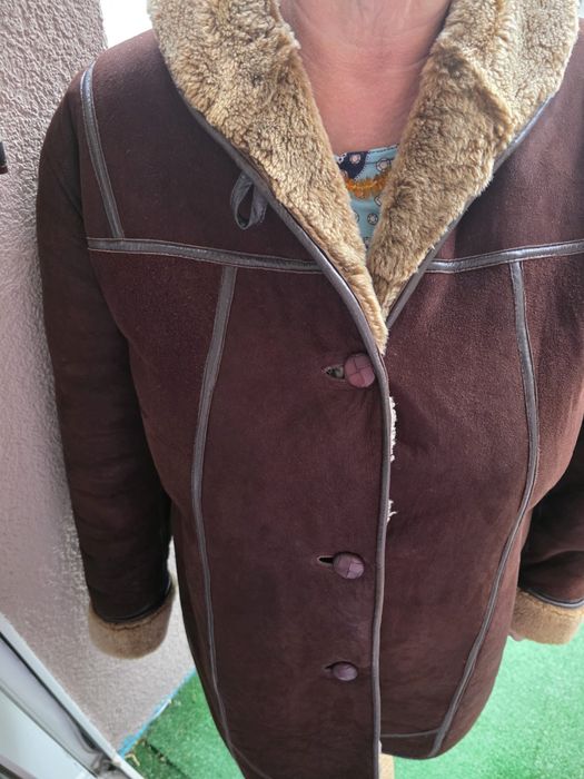 Futro góralskie owcze kożuch xxl