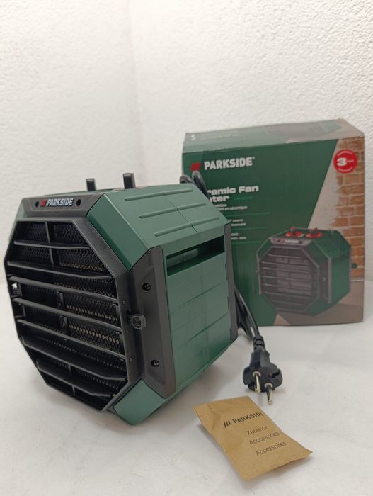 Тепловентилятор керамічний обігрівач  PKH 2000 D2, дуйчик Parkside