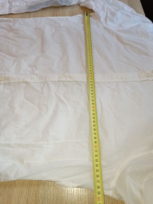 Бавовняна рубашка, сорочка livergy l 41/42 з регульованим рукавом