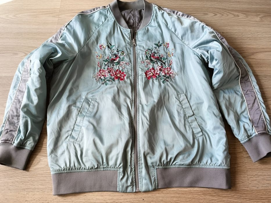 Dwustronna kurtka damska L XL