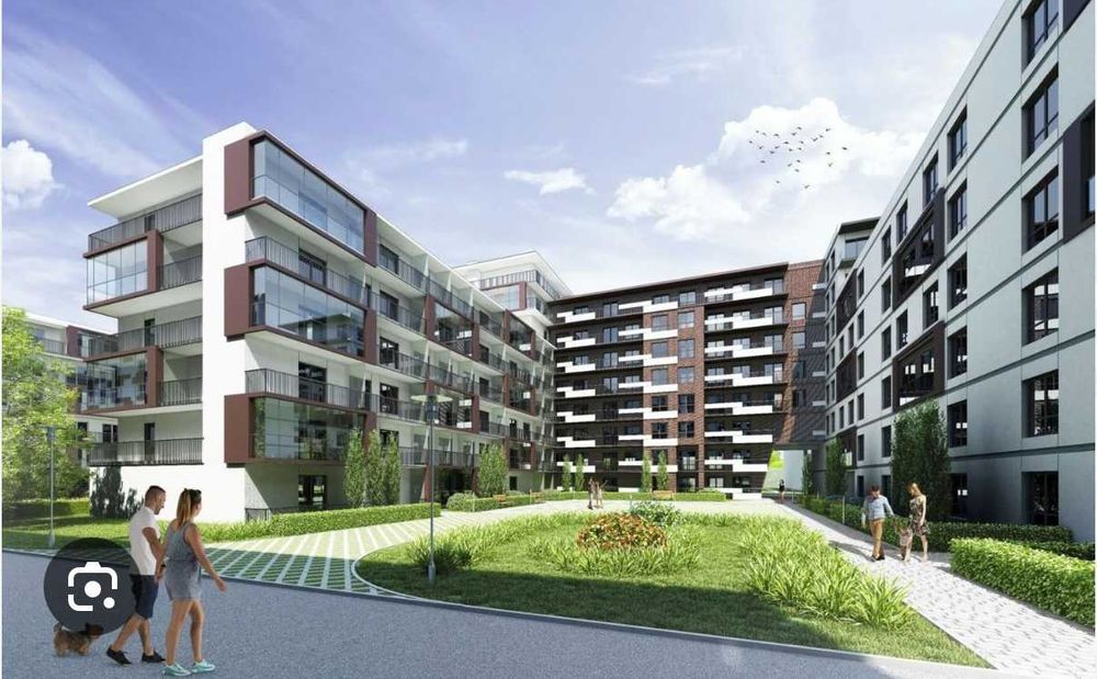 3 pok. 57 m Nowe urządzone, ul Krakowska centrum Wrocław