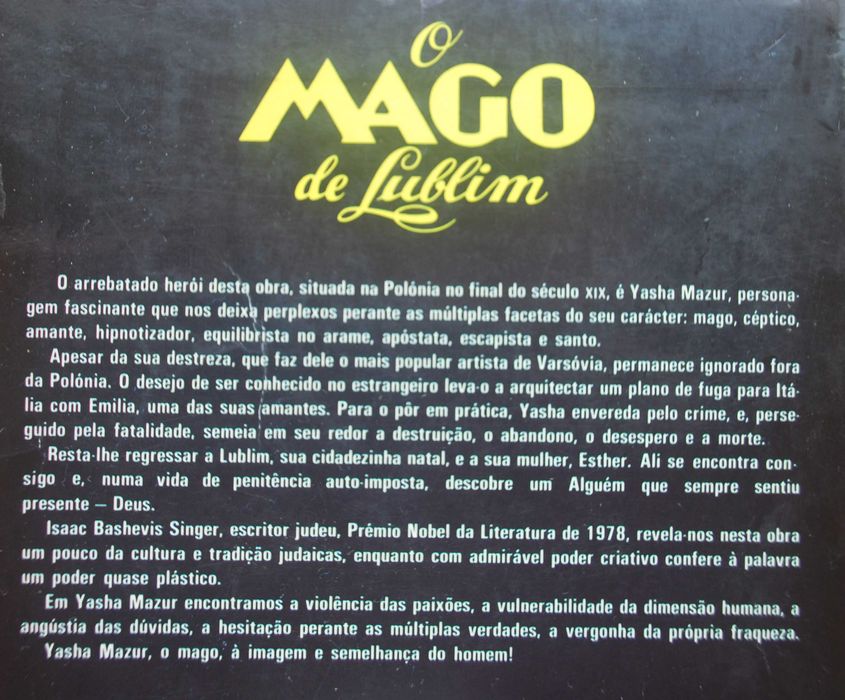 O Mago de Lublim de Isaac Bashevis Singer