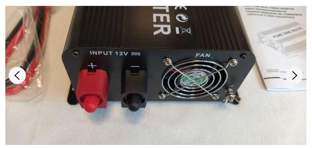 Инвертор чистый синус Tectake 1500w