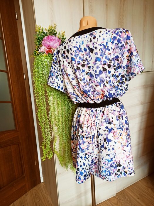 Sg Piękny letni krótki kombinezon damski 42 , XL