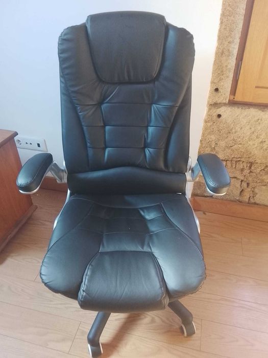 Cadeira de escritório SONGMICS ergonómica com encosto alto