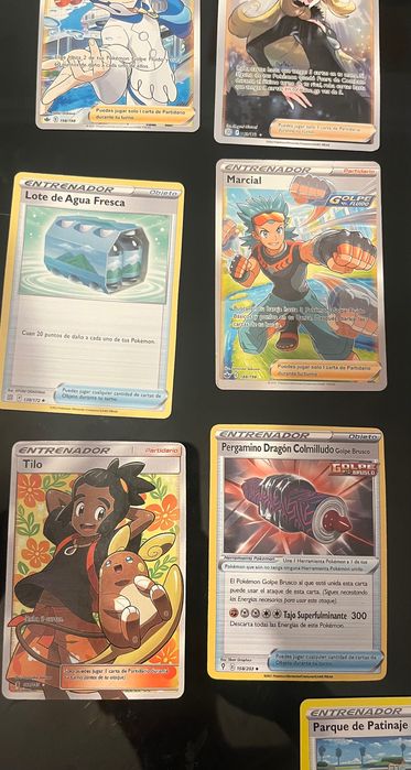 Cartas de Pokémon Treinador