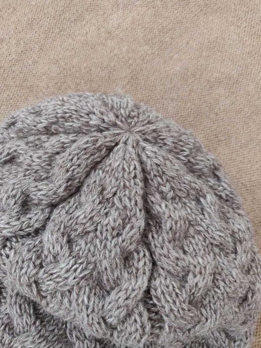 Класна тепла Шапка альпака вовна флис