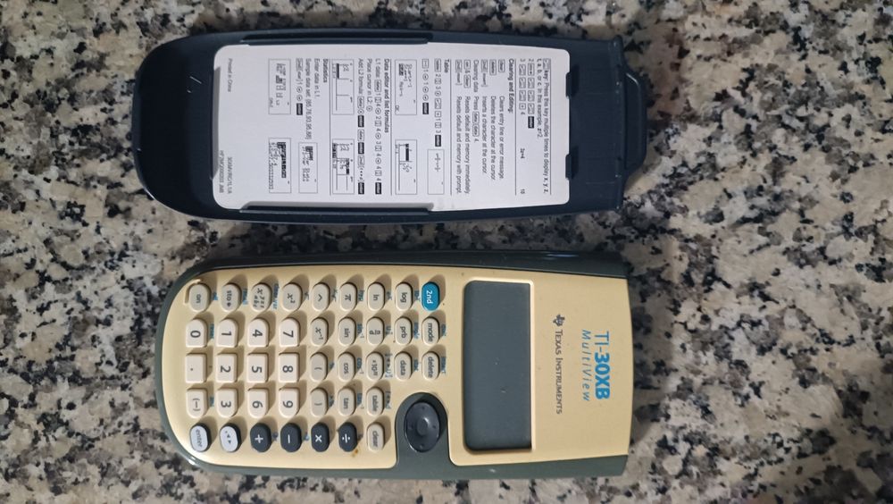 Calculadoras  cientificas casio e texas