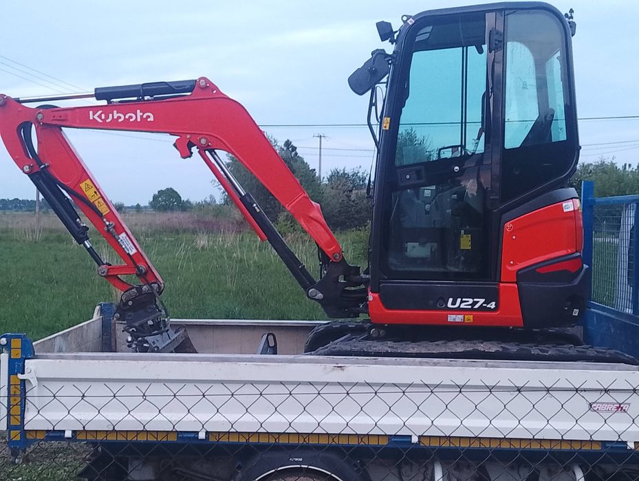 wywrotka na kategorie B do 3.5  hak wypożyczalnia wynajem minikoparka