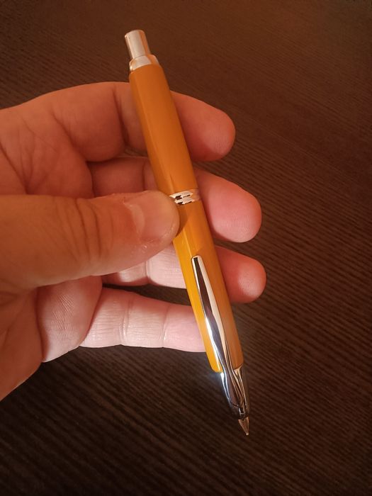 Caneta Pilot capless aparo cor laranja
