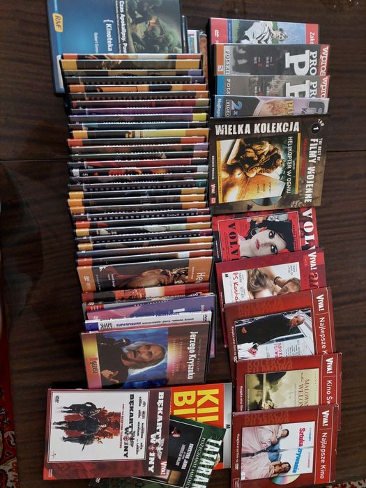 53 szt filmów na dvd