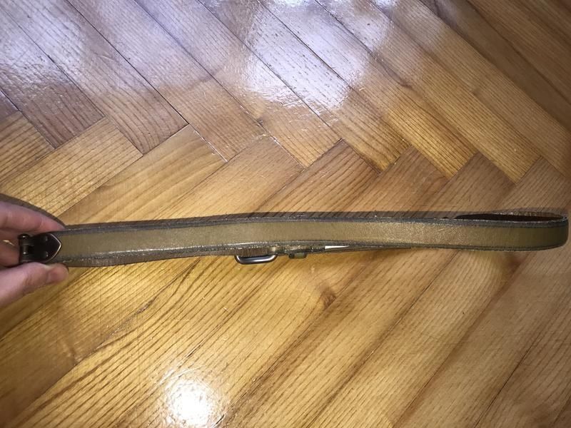 Fossil-стильний ремінь, шкіра/метал, розмір s