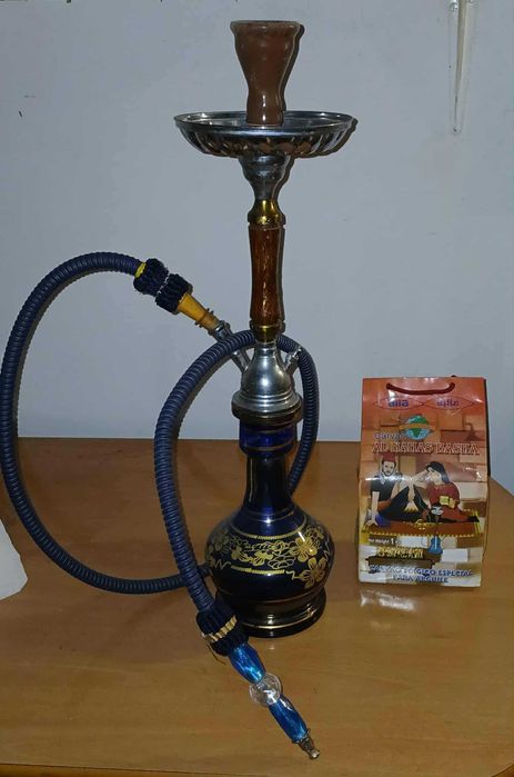 Narguile/Shisha grande com carvão