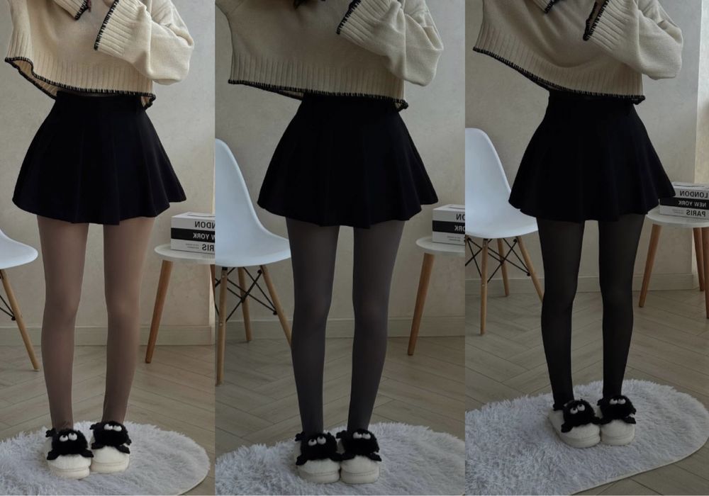 Теплі колготки на хутрі