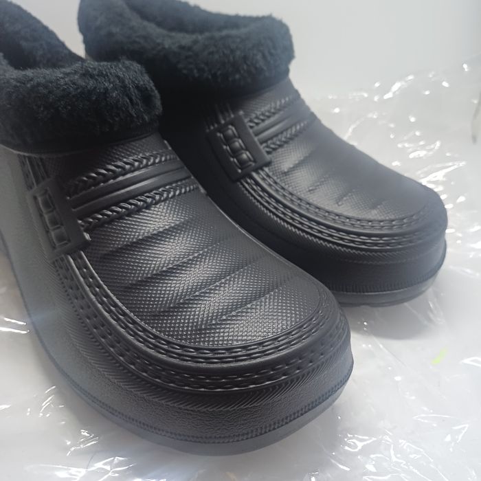 Kalosze damskie ogrodowe lekkie roz 40 wkł 25 cm