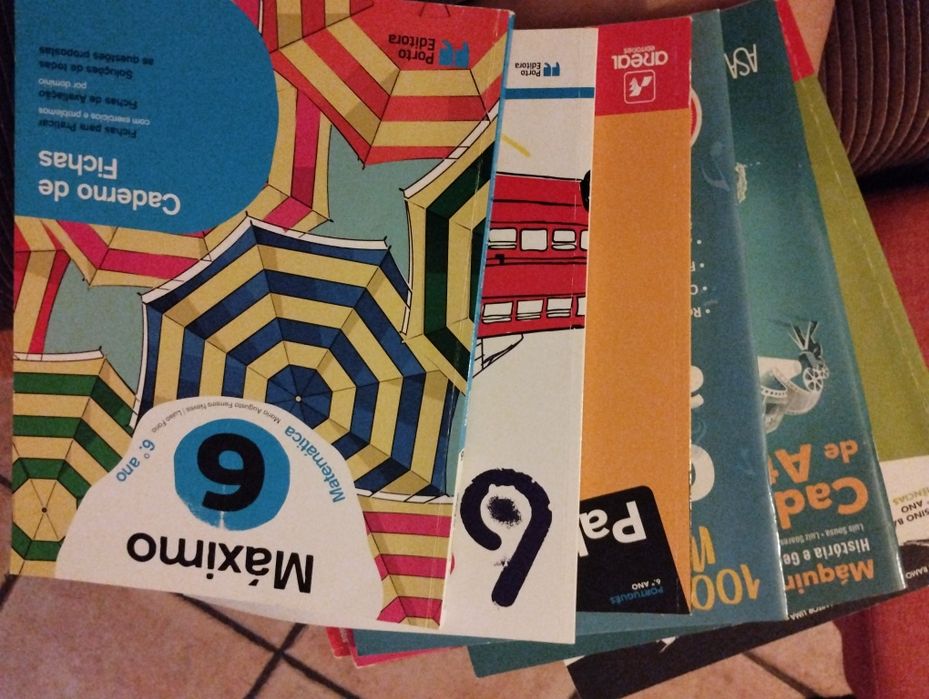Livros de fichas 6. ano