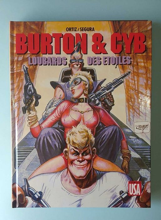 BURTON & CYB - por Ortiz & Segura - Col. completa 4 volumes em francês
